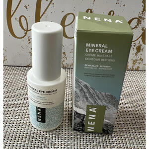 Nena Mineral Eye Cream Full Size .5 oz/15g New in Box  Anti-aging Moisturizer E3